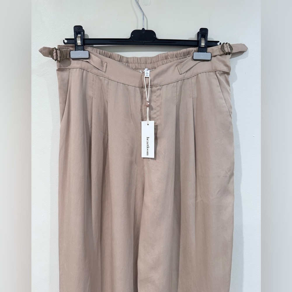 Heartloom Tan Elastic Waist Pants